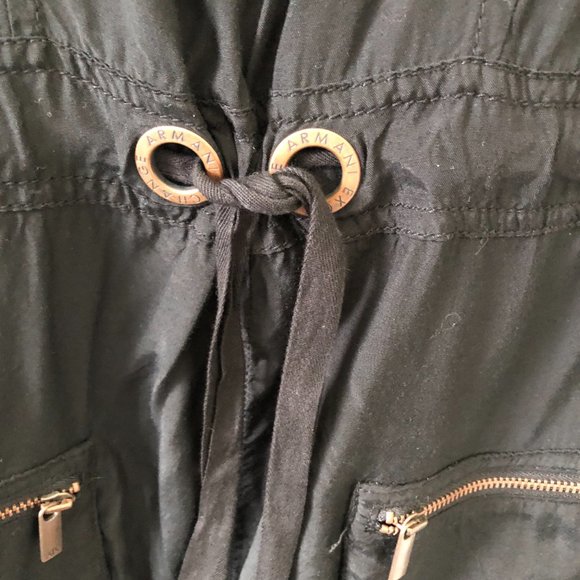 AX ARMANI EXCHANGE Retro Y2K Whimsigoth Zip Dress - Picture 6 of 9